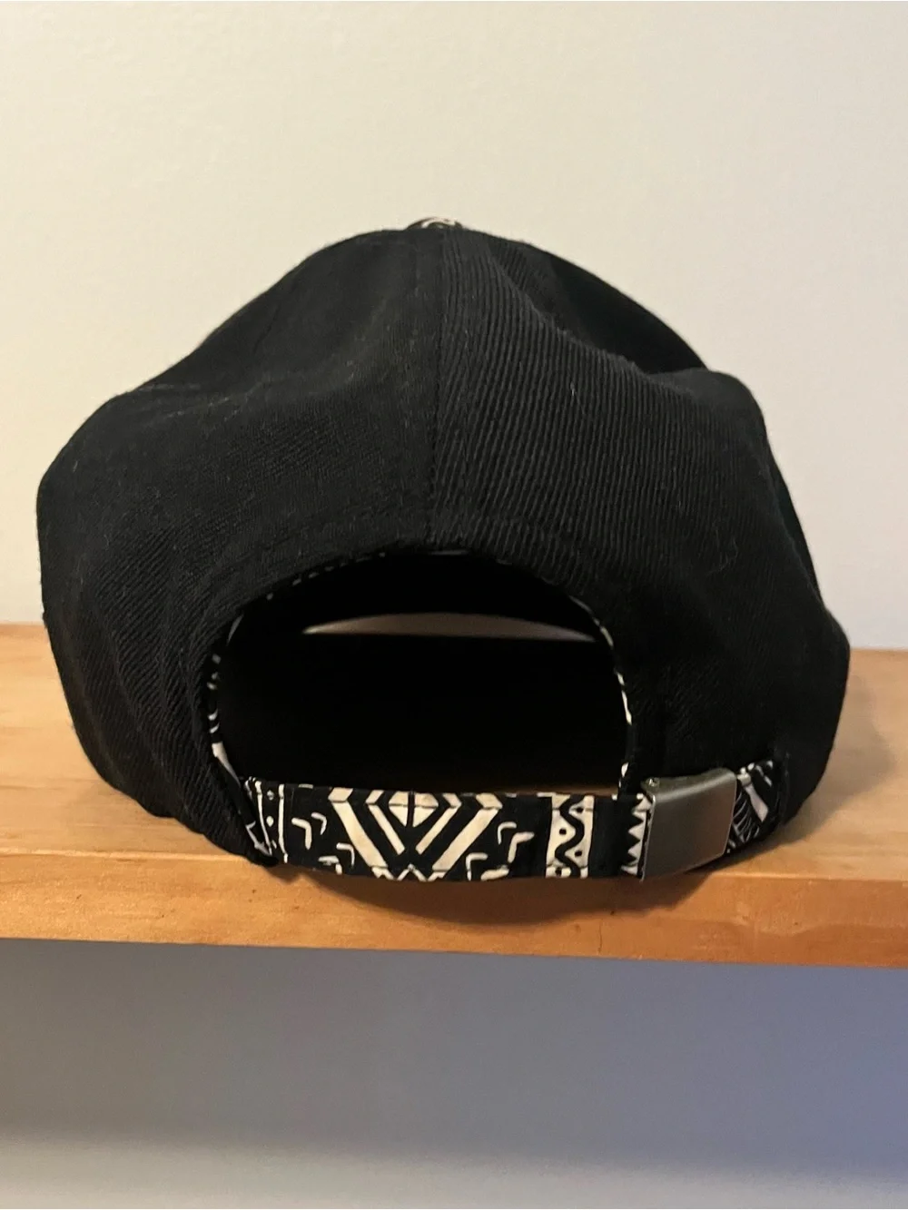 Chicago Blackhawks American Needle Black Cap with White Tribal Brim